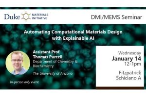 January 14 DMI Seminar - Thomas Purcell