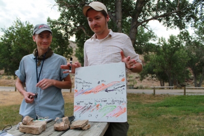 Gabe Yapuncich (PhD candidate) – Wind River Canyon, Wyoming